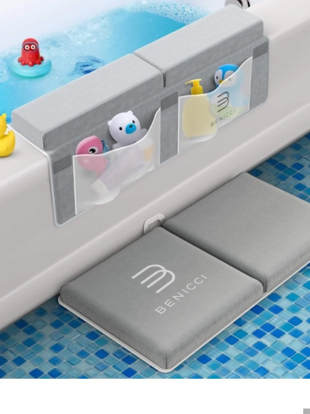 New Benicci Premium baby Bath Kneeler and elbow rest pad for tub bath time
